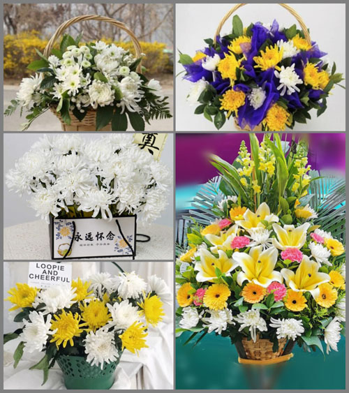 云南红河州蒙自市芷村镇白事提篮配送